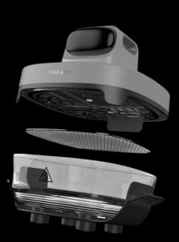 Аэрогриль Dreame Air Fryer PT60 4.5 л, серый