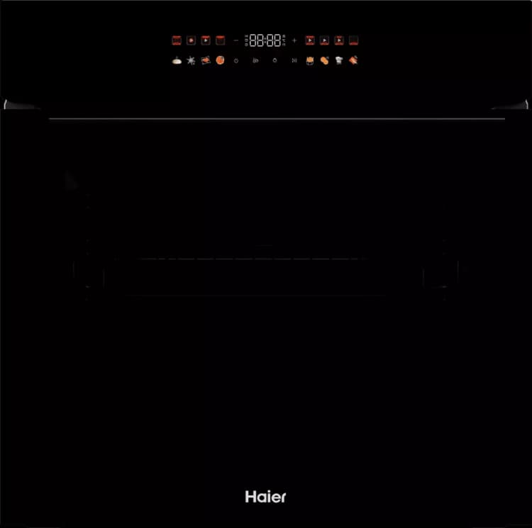 Духвой шкаф Haier HOQ-M5AAN3GB встраиваемый 72 л, черный
