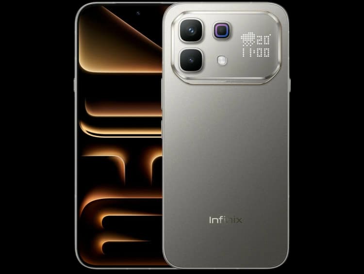 Infinix Note 60 Pro 12ГБ/256ГБ, титановый