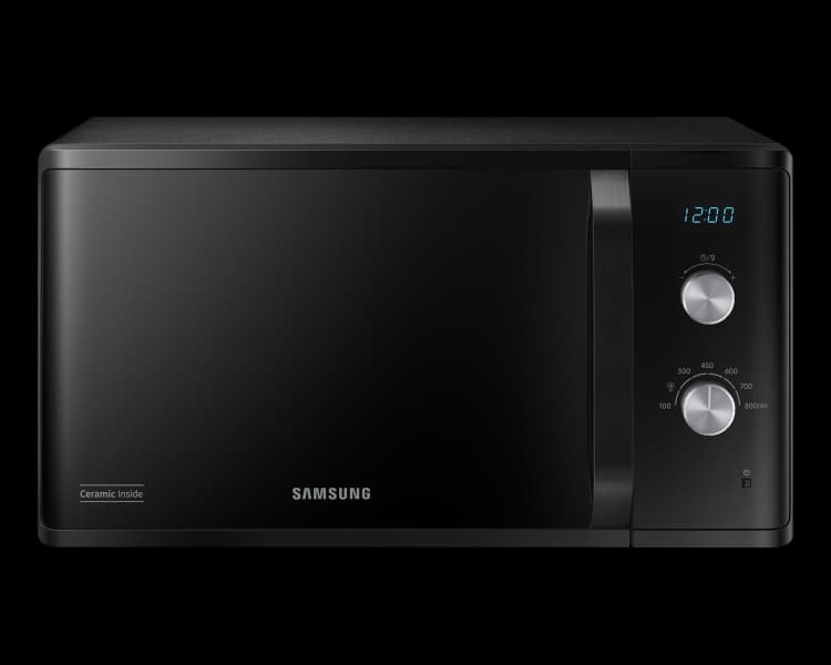 Микроволновая печь Samsung MS23K3614AK/BW отдельностоящая 23 л, черный