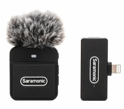 Беспроводной микрофон Saramonic Blink 100 B3 2.4GHZ Dual Microphones IOS