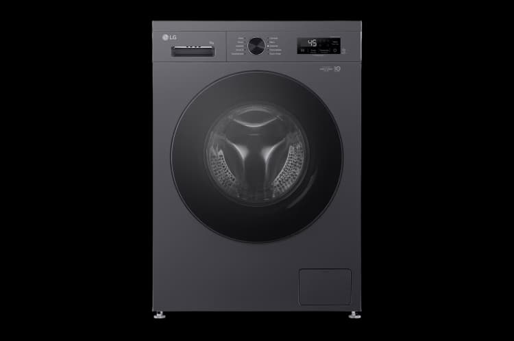 Стиральная машина LG F2Y1VS5J 9 кг, черный