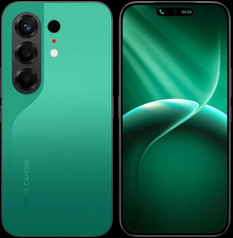Tecno Camon 50 8ГБ/256 ГБ, зеленый