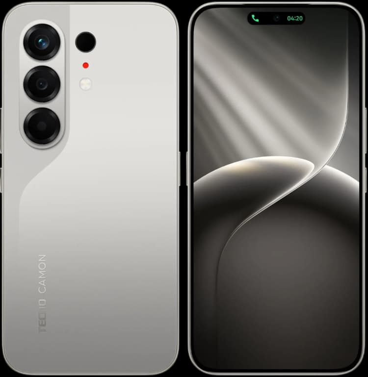 Tecno Camon 50 8ГБ/256 ГБ, титановый