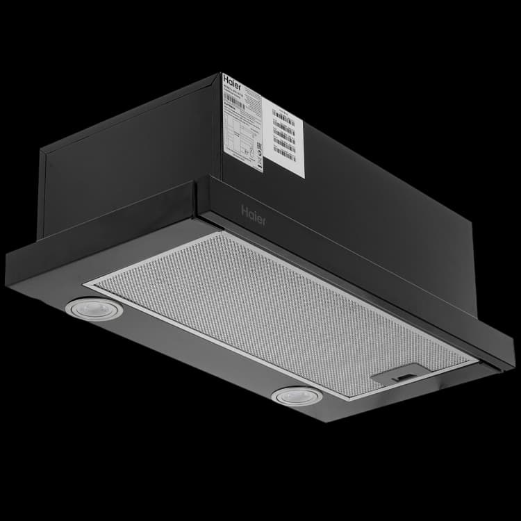 Вытяжка Haier HVX-T671B телескопическая, черный