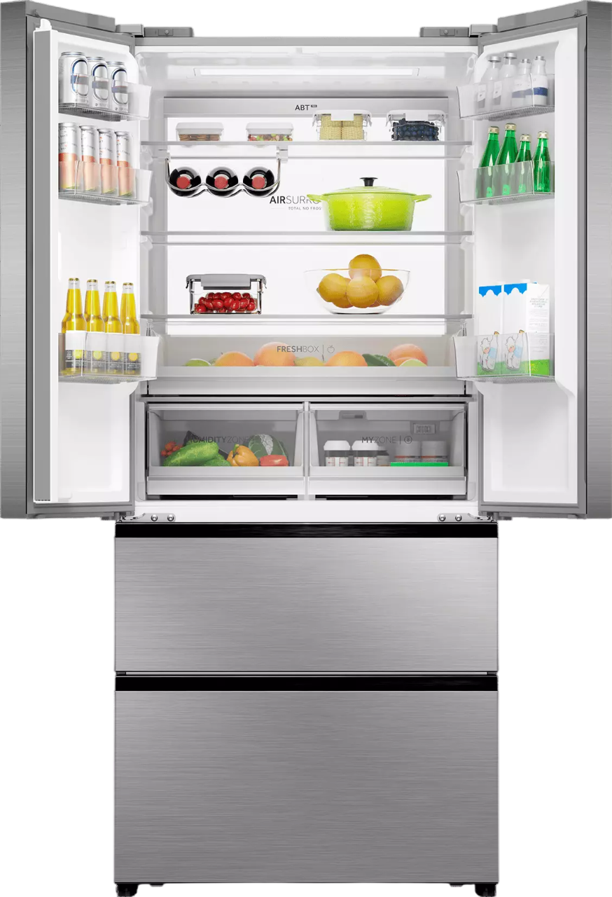 Image of Холодильник Haier HB16FRSAAAERU 447 л, серебистый