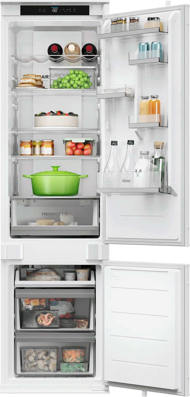 Image of Встраиваемый холодильник Haier HBCN5190 270 л, бел...