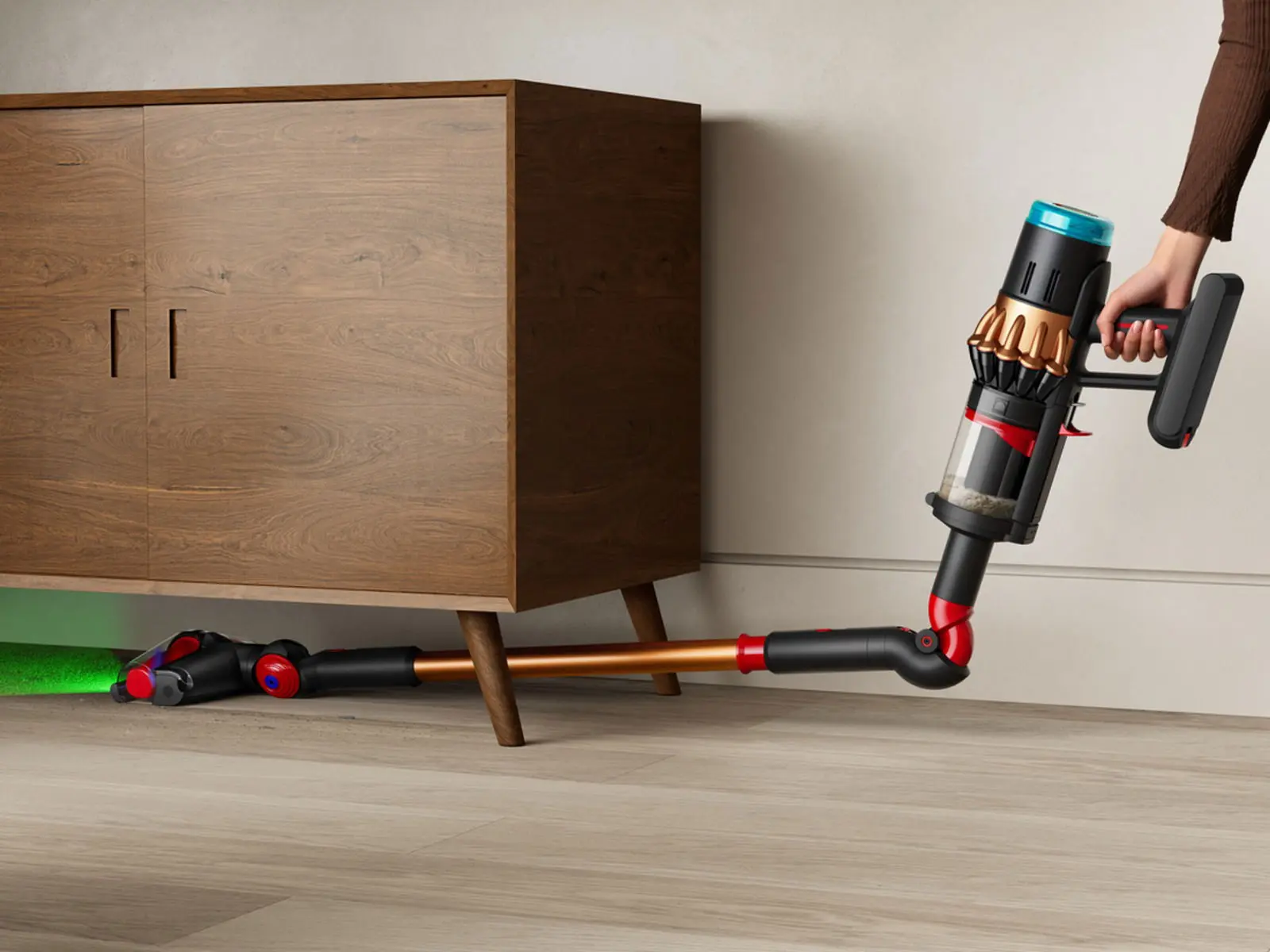 Image of Пылесос Dyson V16 Pistol Submarine Vacum, черный