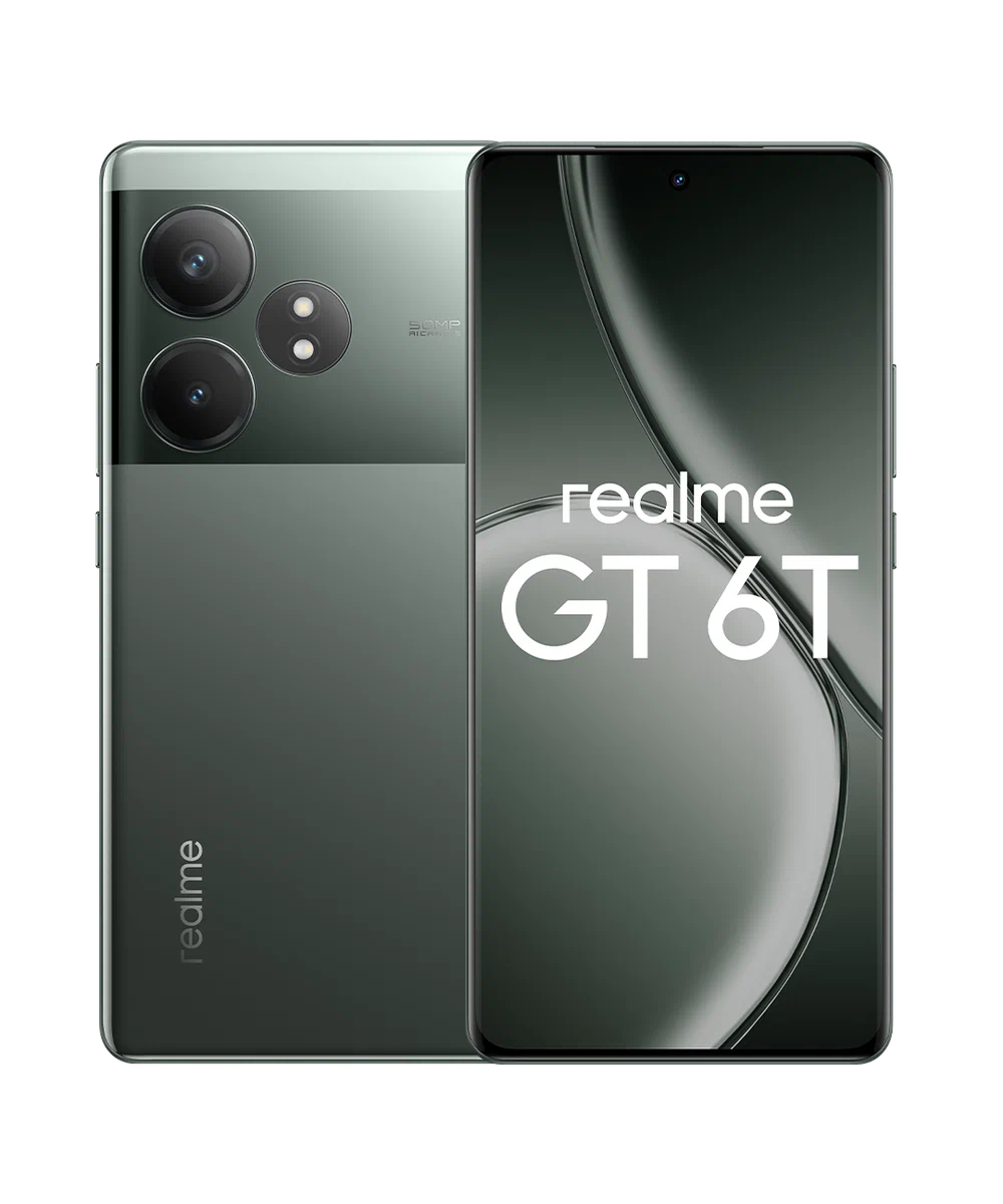 Image of Realme GT 6T 8ГБ/256ГБ, Зеленый