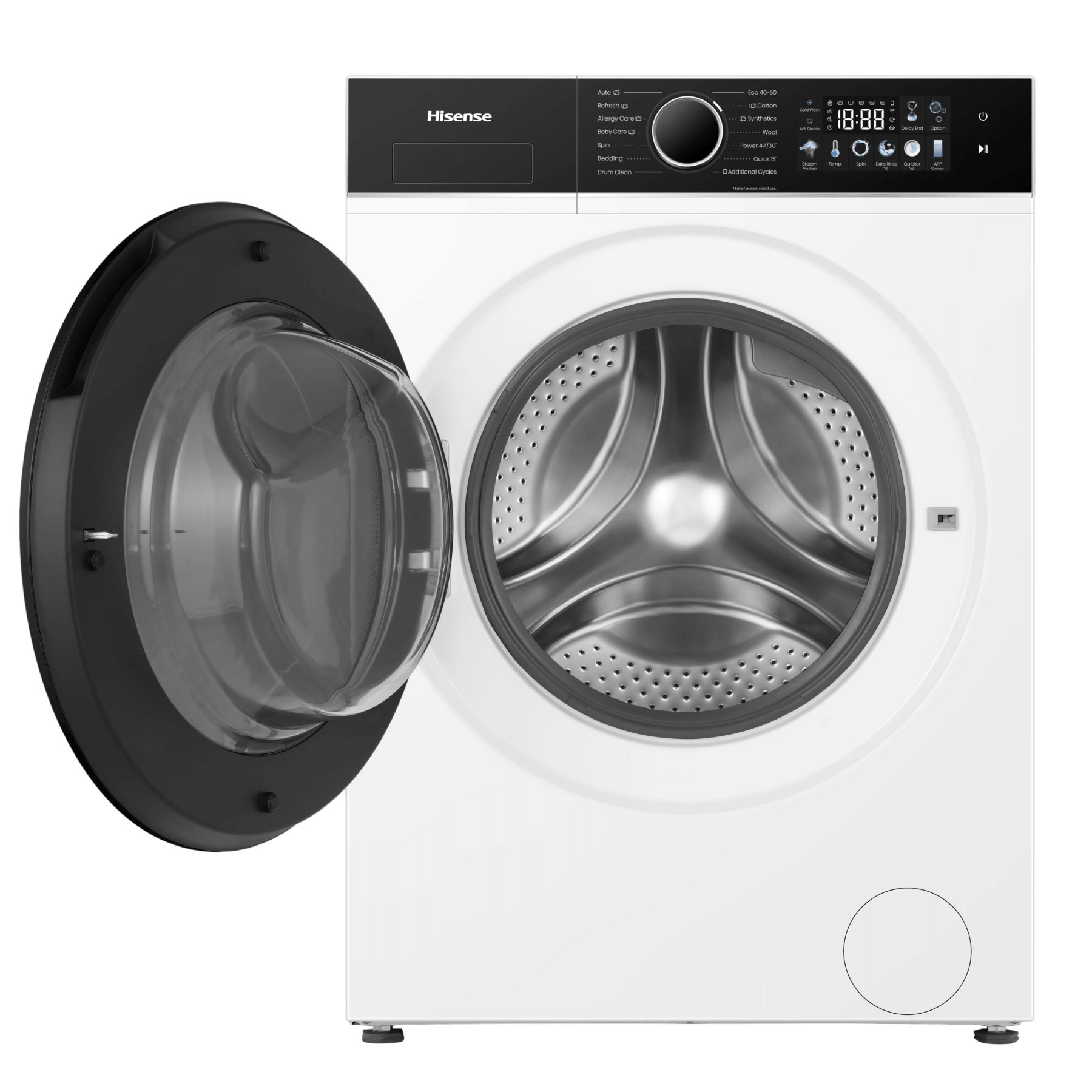 Image of Стиральная машина Hisense WF3I9043BWFS2 9 кг, белы...