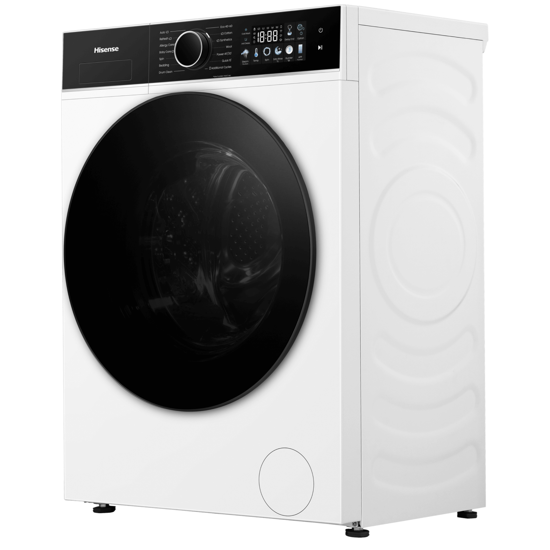 Image of Стиральная машина Hisense WF3I9043BWFS2 9 кг, белы...