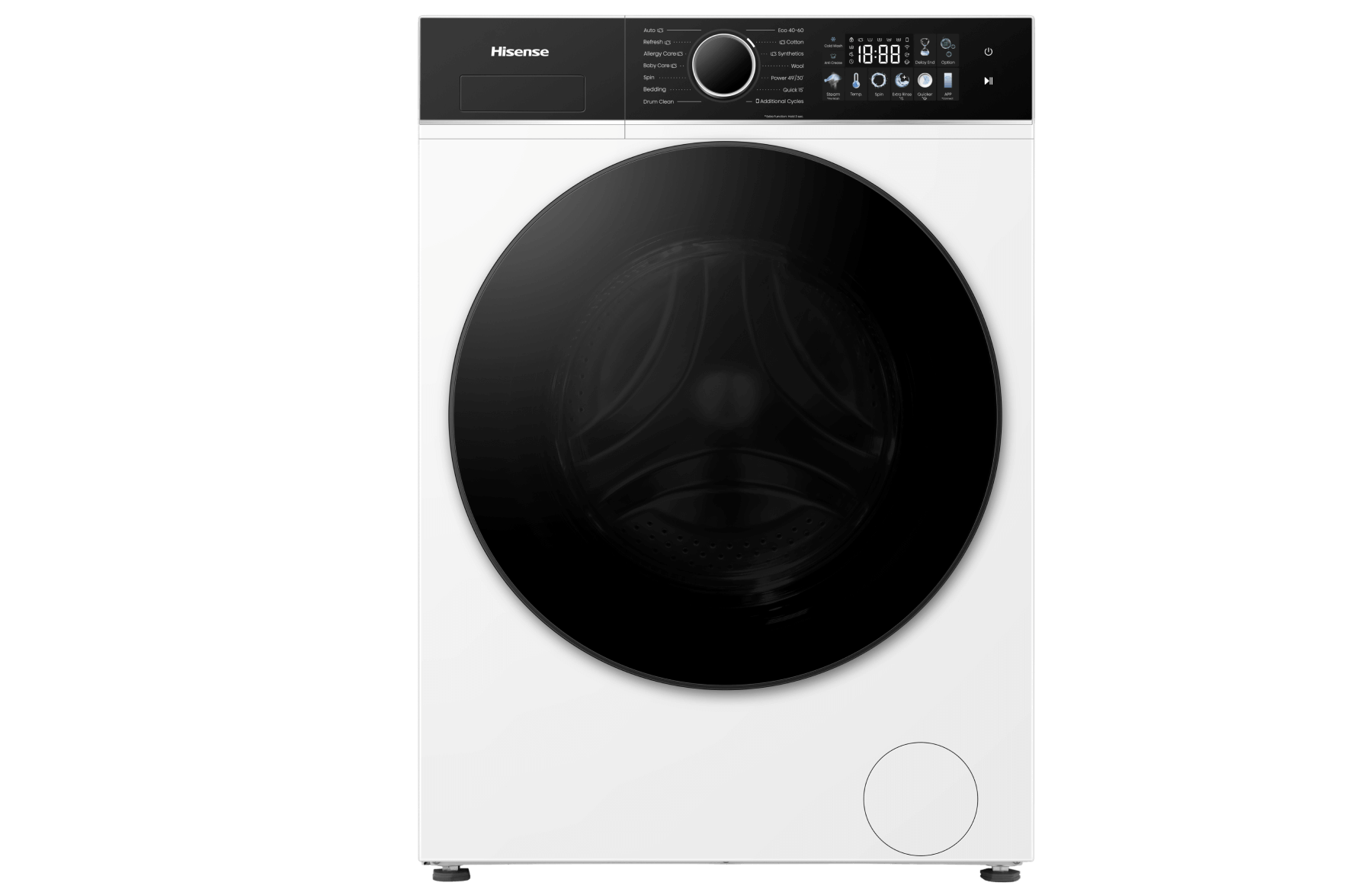 Image of Стиральная машина Hisense WF3I9043BWFS2 9 кг, белы...