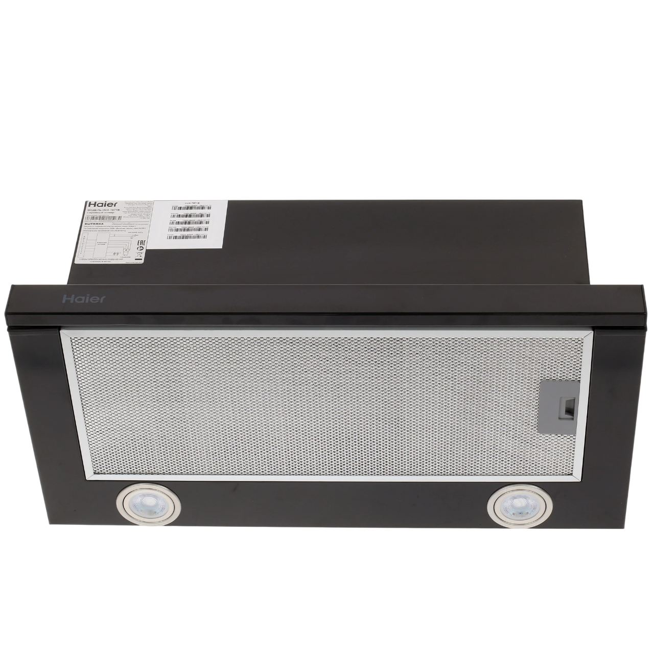 Image of Вытяжка Haier HVX-T671B телескопическая, черный